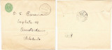 Switzerland 1903 Postal History Rare Old Wrapper GENEVE to AMSTERDAM D.1001