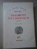 FRAGMENTS D&#039;UN JOURNAL II - MIRCEA ELIADE