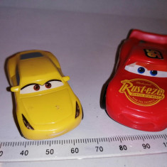 bnk jc Disney Pixar cars - lot 2 masinute plastic