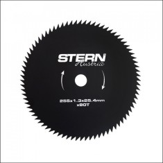 STERN. Cutit cu 80 dinti pentru motocoase 255x1.3x25.4 mm