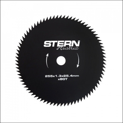 STERN. Cutit cu 80 dinti pentru motocoase 255x1.3x25.4 mm foto