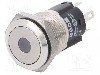Intrerupator anti-vandalism, ON-ON, &Oslash;16mm, EAO, 82-4151.2234