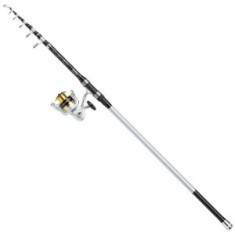 Combo Mitchell Tanager SW Surf Tele Pro M, 80-150g, 4.00m, 7seg foto