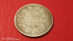 Romania 50 Bani 1894 Argint foto