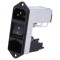 Conector alimentare AC soclu tata 10A 250V 0,3mH