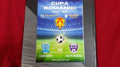 Program CSM Deva - FC Buzau foto