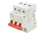 Separator-&icirc;ntrerupător 3P 100A, 400VAC pentru şină DIN