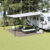 vidaXL Covoare pentru Cort Manual Gri deschis 500 x 400 cm Polietilenă 42000201