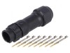 Conector Circular Tată Crimpat 8PIN 22-20AWG X-Lok