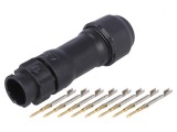 Conector Circular Tată Crimpat 8PIN 22-20AWG X-Lok