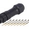Conector Circular Tată Crimpat 8PIN 22-20AWG X-Lok