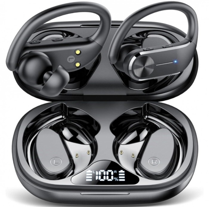 Casti Bluetooth 5.3 funcție izolare zgomotului rezistente la apă ,sunet stereo