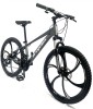 Bicicleta MTB 26&Prime; BR Tornado cadru Aluminiu, Gri, 14, 21