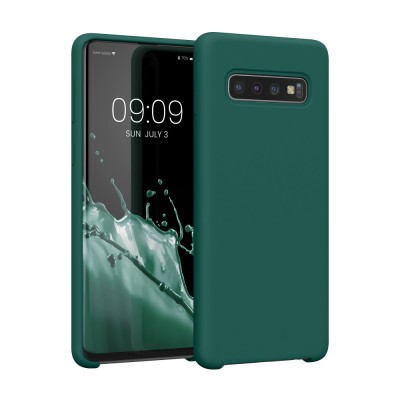 Husa pentru Samsung Galaxy S10, Silicon, Verde, 47732.184 foto
