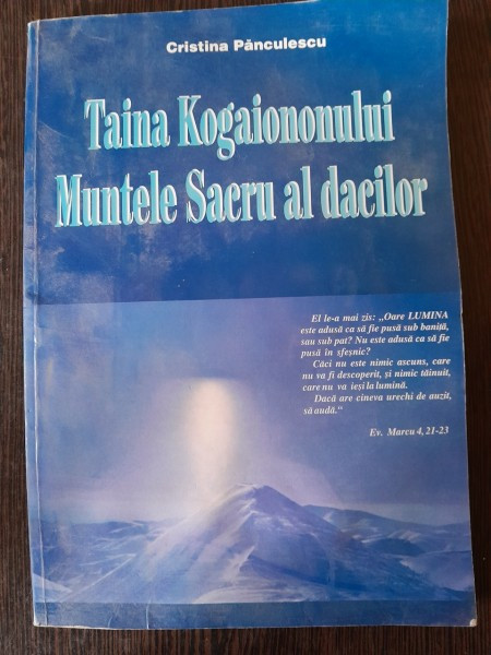 TAINA KOGAIONONULUI- MUNTELE SACRU AL DACILOR