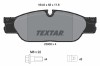 Set placute frana TEXTAR 2390801