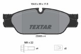 Set placute frana TEXTAR 2390801