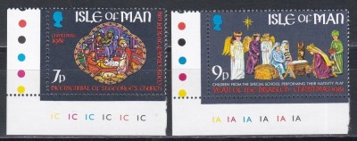 Isle of Man 1981 - Timbre de Crăciun, MNH foto
