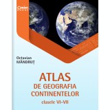 Atlas de geografia continentelor pentru clasele VI-VII, Octavian Mandrut, Corint