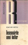 Insemnarile unui belfer - Ioachim Botez