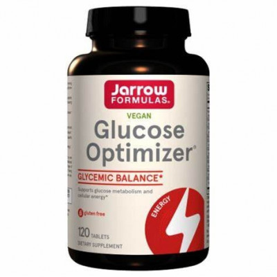 Supliment alimentar Glucose Optimizer Jarrow Formulas, 120 tablete foto