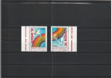 ROMANIA 1995 LP 1377 EUROPA 95 PRIETENIE SI LIBERTATE SERIE MNH NESTAMPILATA