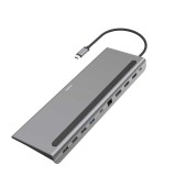 Docking station, Hama, USB-C 3.2, Gri