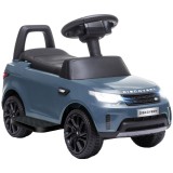 AIYAPLAY Mașină electrică pentru copii 6V, Land Rover, mod condus/mod de &icirc;mpins, faruri, muzică, Albastru deschis | Aosom Romania