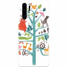 Husa silicon pentru Huawei P30 Pro, Tree