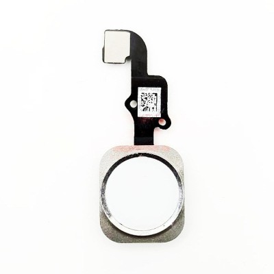 Buton meniu + flex iPhone 6 WHITE foto