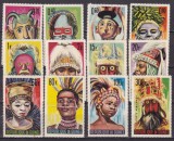 Guineea 1965 masti MI 274-285 MNH