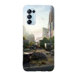Husa compatibila cu Oppo A96, Viceversa, model Left Behind Last of Us, Silicon, TPU, Transparent, Carcasa