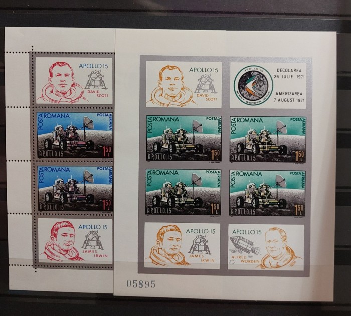 Romania 1971 - Colite Apollo MNH