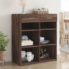 vidaXL Dulap, stejar maro, 80x42,5x93 cm, lemn prelucrat 3281482