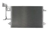 Condensator climatizare AC Audi A4 00; Vw Passat 00, motor: 1.9 TDI, 2.5 TDI, Condenser fara uscator, 610 x420 x16, miez si rezervor din aluminiu