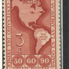 Cuba 1944 Mi 198 MNH - 100 de ani de timbre