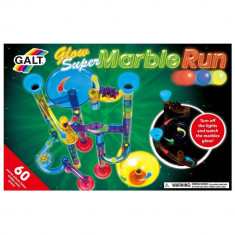 Super Marble Run - Set reflectorizant - 60 piese PlayLearn Toys foto