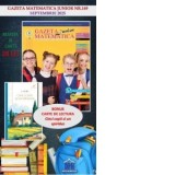 Gazeta Matematica Junior nr. 149, Septembrie 2025 (Bonus: Carte de lectura Cinci copii si un spiridus)