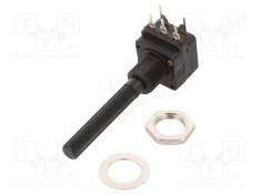 Potenţiometru axial 5k&Omega; 200mW THT 6mm PIHER mono cărbune