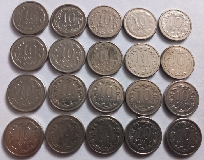 Polonia, Lot 10 Groszy