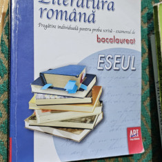 LITERATURA ROMANA BACALAUREAT ESEUL PROBA SCRISA PAICU LUPU LAZAR