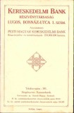 HST A37 Reclamă Banca Comercială Lugoj ante 1918