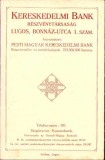 HST A37 Reclamă Banca Comercială Lugoj ante 1918