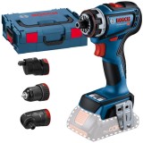 Bosch GSR 18V-90 FC - Masina de gaurit si insurubat fara acumulatori si incarcator Li-Ion 18 V - Ah 64 Nm motor fara perii mandrina detasabila led ilu