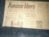 ZIAR ROMANIA LIBERA 30 SEPTEMBRIE 1946