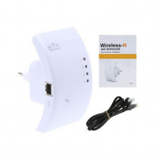 Amplificator retea semnal Wireless-N WiFi Repeater, 300 Mbps garantie 2 ani foto