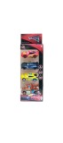 Set 4 Machete Metal Cars 3, Multicolor, 10 cm, Baieti +3 Ani, Masinute