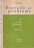 Eliferie Rogai - Exercitii si probleme de ecuatii diferentiale si integrale