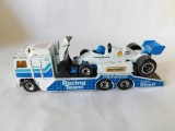 Bnk jc Matchbox - Kenworth Cabover Racing Transporter - 1/90