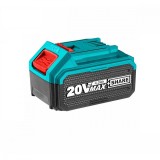 Acumulator 20V, Total, Li-Ion, 4 Ah, uz industrial, indicator led
